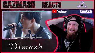 GazMASH Reacts - Dimash Stranger LIVE Reaction