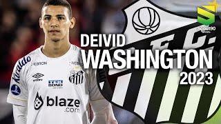 Deivid Washington 2023 - Dribles, Passes & Gols - Santos | HD