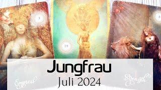 JUNGFRAU - Juli 2024 • Rechne mit einem WUNDERWas/wen solltest Du loslassen? Tarot
