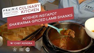 Kosher Instapot Shawarma-Spiced Lamb Shanks