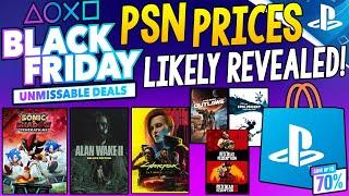 BLACK FRIDAY 2024 PSN Store Prices Likely Revealed! + More NEW Black Friday Game Deals