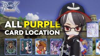 ALL BEST PURPLE CARD LOCATION! | RAGNAROK ORIGIN GLOBAL INDONESIA #12