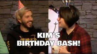 trott ruining kim's birthday for 3 minutes straight