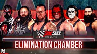 WWE 2K20 Elimination Chamber Match - WWE 2K20 Hello Levels Gameplay