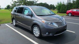 2017 Toyota Sienna Limited Full Tour & Start-up at Massey Toyota