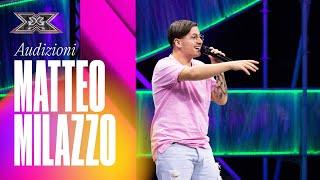 Matteo Milazzo fa divertire i giudici con BAMBOLA | X Factor 2021 - AUDIZIONI 2