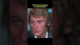 Johnny Hallyday et l'homosexualité #INA #shorts