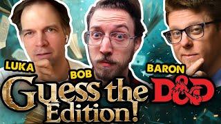 Can Bob World Builder Guess the DnD Edition? feat. Baron De Ropp and Luka Rejec