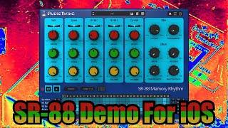 Audiothing SR-88 Demo For iOS - 80's Analog Drum Machine Emulation