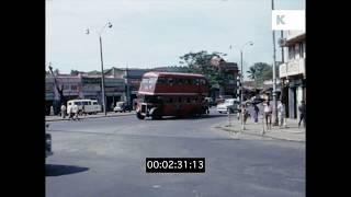 Colombo Street Scenes, 1970s Sri Lanka, Home Movies, HD