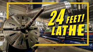 TL PATHAK GROUP - LATHE MACHINE WITH LONG BED LENGTH OF 24 FEET