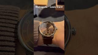 Metropolis - Louis Erard #watch #shorts #watches #independent #watchmaker #istanbul #short