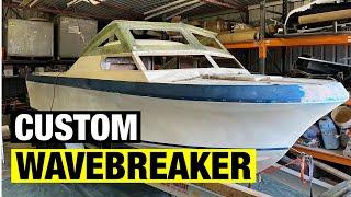 I CUSTOM made a WAVE BREAKER from a MOLD | Pacemaker 20ft | Full BOAT RESTORATION V2 - Part 21