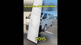 Toyota Hiace Evolution(1998-2025) #trending #autoevolution #trendingshorts #tech #evolution