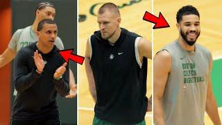 Boston Celtics 2nd Practice Before Game 1 NBA Finals vs. Mavericks! Tatum, Porzingis, Brown, White