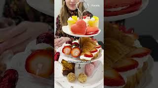 Afternoon tea at AnnTremet Cake in the West Village in NYC #afternoontea #NYC #thingstodoinnyc