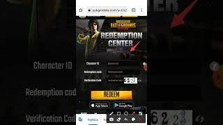 BEDAVA BUZ DİYARI M416 ALMA KODU!REDEEM CODE! PUBG MOBİLE Lite