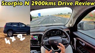 Mahindra Scorpio N 2900kms Drive Review l Better Than Safari? @Aayushssm