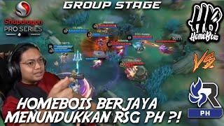 HOMEBOIS VS RSG PH MATCH 1 GROUP STAGE SNAPDRAGON