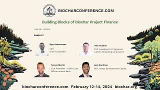 USBI 2024 Biochar Conference - Building Blocks of Biochar Project Finance Panel - Grain Ecosystem