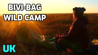 1st Bivi-bag Wild Camp of the Year  In the Mendips