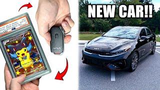 I Paid For My New Car With Pokemon Cards!