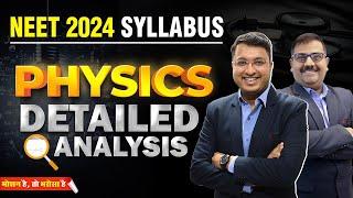 NEET 2024 Updated Syllabus: Detailed Analysis of PHYSICS | Motion NEET | #nvsir #neet2024 #neet