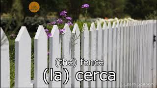 Spanish Vocabulary | The Garden  | I Learn Spanish