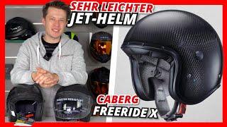 Extrem leichter Maxi-Jethelm in Fiberglas oder Carbon - Caberg Freeride X | Helmexpress.com