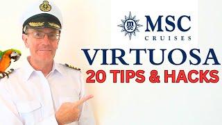 MSC VIRTUOSA 20 tips including DRINKS PACKAGES