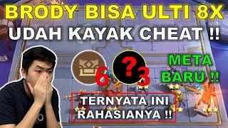 CARA BIKIN BRODY ULTI 8 KALI !! CHEAT BRODY UNLIMITED ULTI !! COMBO MAGIC CHESS TERKUAT 2024