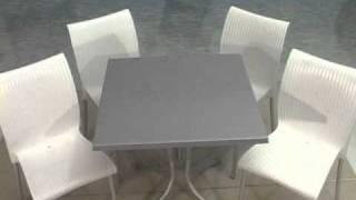 Nardi Regina Chair and Polo Table Set