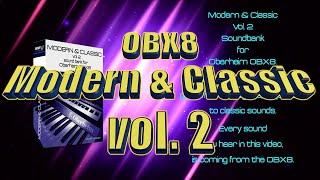 Modern&Classic Vol 2 for #oberheimobx8  #OBX8