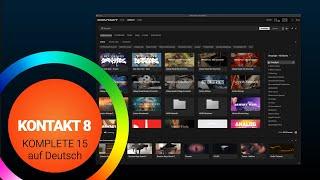 Kontakt 8 Tutorial auf Deutsch - Komplete 15 (Native Instruments)