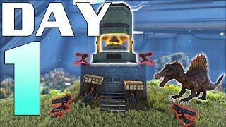 How a 50,000 Hour Tribe DOMINATES Ark's Most Populated Server DAY 1