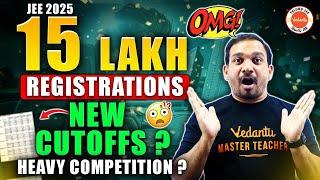 OMG  | Latest Update on Registrations JEE 2025 | New COUTOFFS | JEE 2025 | Kiran Sir