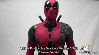 Unboxing Deadpool 3 Wade Wilson Deadpool Cosplay Premium Version