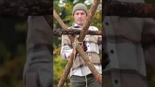 Log Raft with Rope & LEGO!  Wood Mood Arts Adventure!