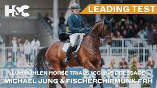 Michael Jung & fischerChipmunk FRH | Leading CCI4*S Dressage Test at Longines Luhmühlen Horse Trials