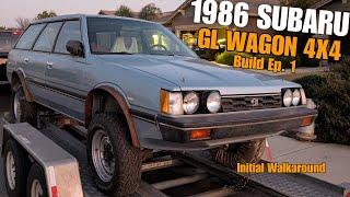 1986 Subaru GL Wagon Build - Road and Reel Project Build Ep. 1