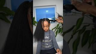 I DON’T FEEL LIKE BRAIDING #hairstyles #kidhairstyles