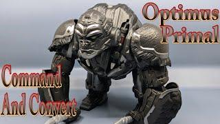 Chuck's Reviews Transformers Rise of the Beasts Command and Convert Animatronic Optimus Primal