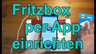 Fritz!Box 7590 einrichten mit der MyFritz App - DSL einrichten, mit Internet verbinden, WLAN ändern