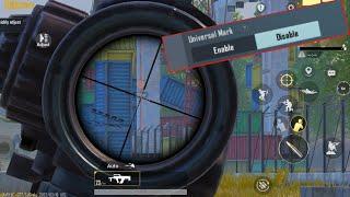 how to universal mark enable pubg mobile | aquas gaming