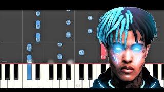 XXXTentacion - Sauce! (Piano Tutorial)