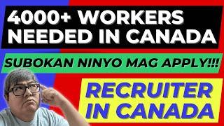 LEGIT AGENCY IN CANADA I RECRUITER SA CANADA I NOYTEBS VLOG