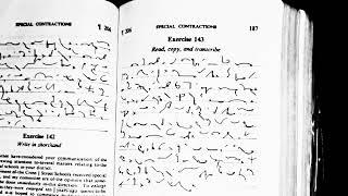 Shorthand Dictation of exercise 143 |dictation of special contractions |Shorthand Club