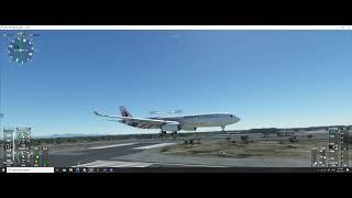 Approach and Landing ILS at LIRF / FCO / Leonardo da Vinci–Fiumicino Airport