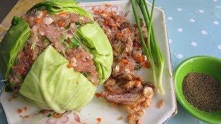 Delicious Pork In Cabbage Recipe || Awesome Cooking Style By Kimyee Ros