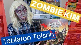 ZOMBIE KIM! Watch Tabletop Tolson to See What Will Louis Do When He Finds a Zombie in His Basement!